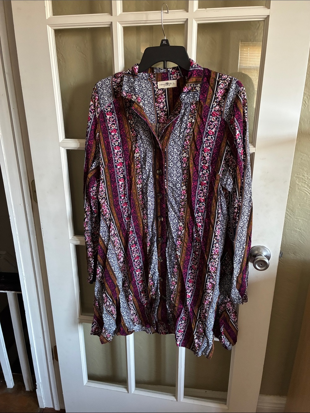 Natural Life Shirt Dress Large - Picture 6 of 6